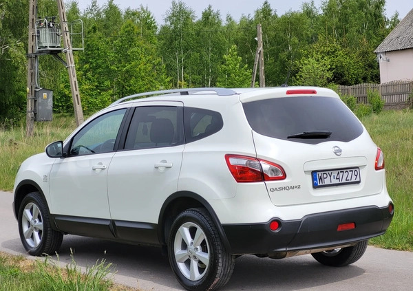 Nissan Qashqai+2 cena 42900 przebieg: 131000, rok produkcji 2013 z Wąbrzeźno małe 781